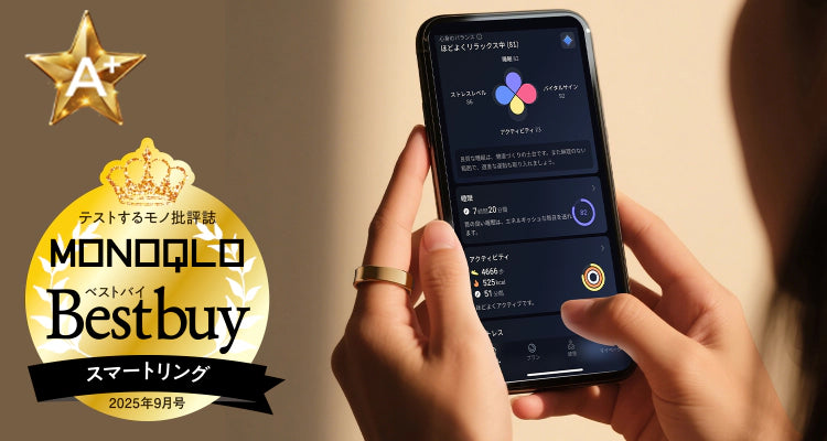 MONOQLO 【ベストバイ・A+評価】RingConn Gen 2