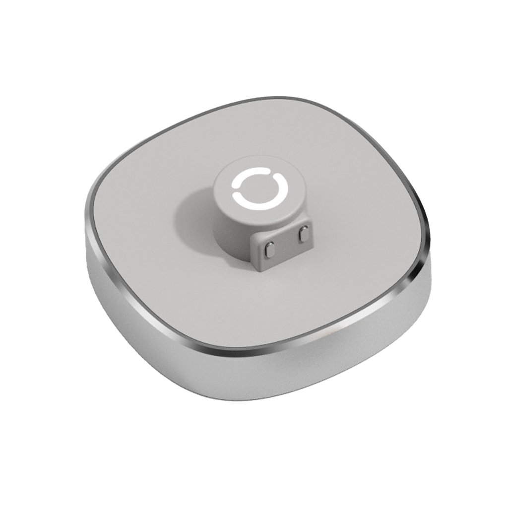 RingConn Gen 1 シルバー サイズ12 充電ドック付き RingConn 充電ドック | 簡単マグネット式スマートリング充電器