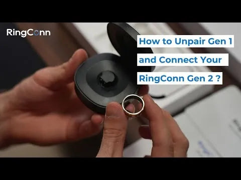 RingConn Gen 2の接続方法｜Gen 1のペアリング解除