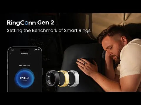 睡眠時無呼吸モニタリング機能を搭載した世界初のスマートリング、バッテリー持続時間12日間